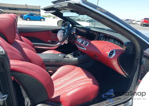 2019 Mercedes-Benz Amg S 63 4Matic from USA, damaged, VIN WDDXK8JB4KA035845